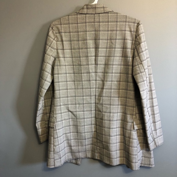 Dynamite Plaid Blazer - Picture 2 of 3